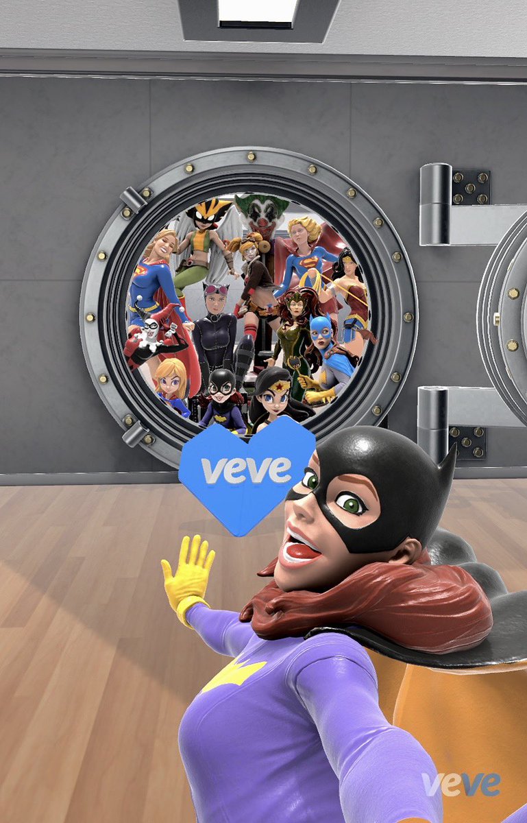 We all have that “It’s selfie time all the time” friend don’t we? 🤳 

A few DC girls available exclusively on Veve Digital Collectibles’ app! 

How many do you have have in your collection?