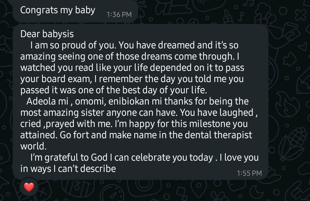 Oluwadamiipe's tweet image. Jehovah came through💐🎓.
Sept 2018 to Jan 2025 took long enough, but here we are❤️.
Unto the next🥂.....
#classof2022