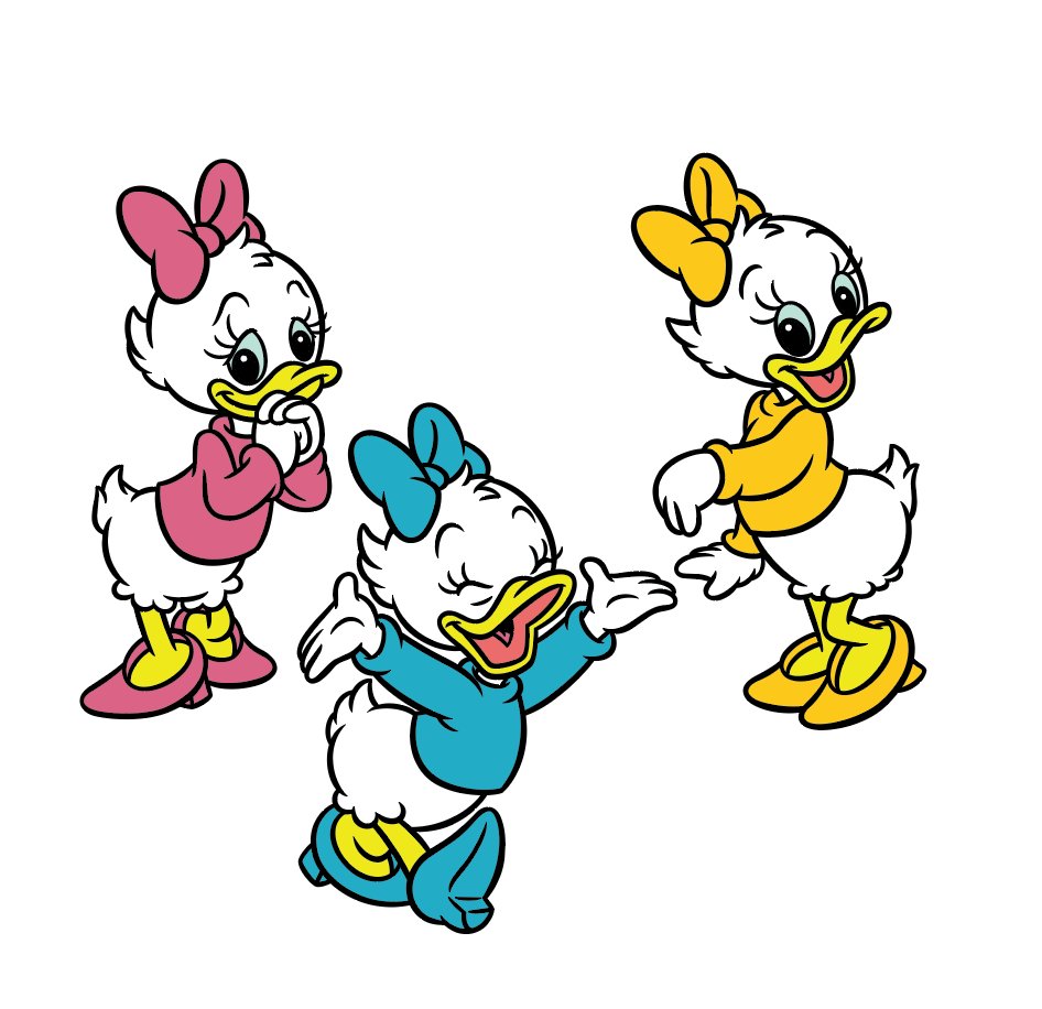 デイジーダックの姪っ子たちの名前は❓