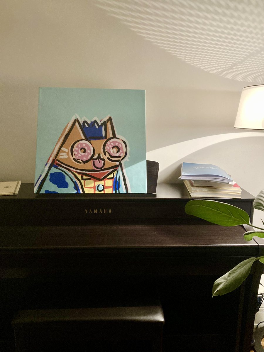 Thanks <a href="/mattchessco/">Matt Chessco</a> for my IRL <a href="/popartcats/">Pop Art Cats</a> !
