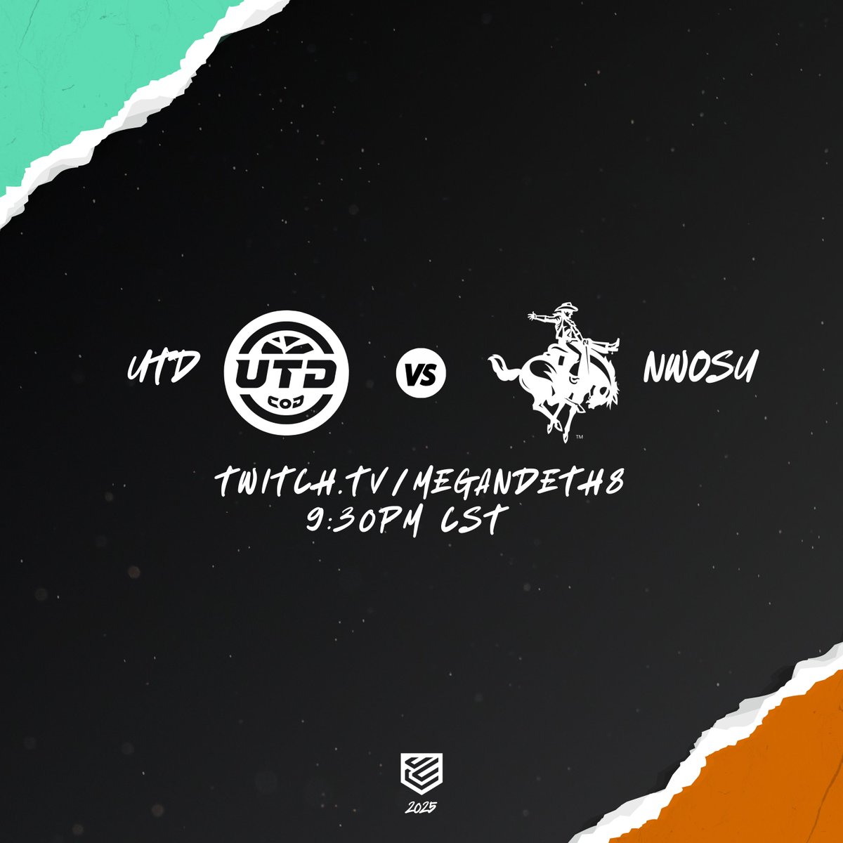 UTDCallofDuty's tweet photo. Tune in to see our match against @NwosuEsports at 9:30 cst! https://t.co/id3QBM9Jvf