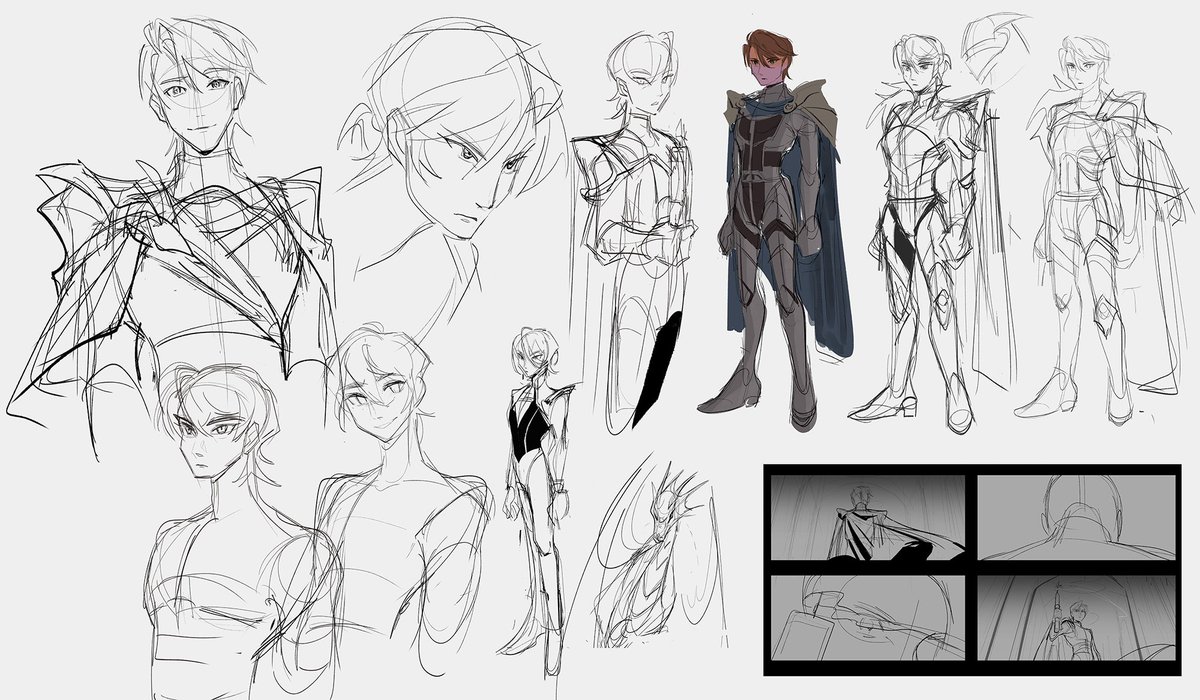 last day of year of the dragon 🐉here's a nominally-related project me and annie have been chipping away at this past week ✨ 

a former prisoner-of-war is appointed the personal knight to the royal family's prince, rumored with a horde of dark secrets 