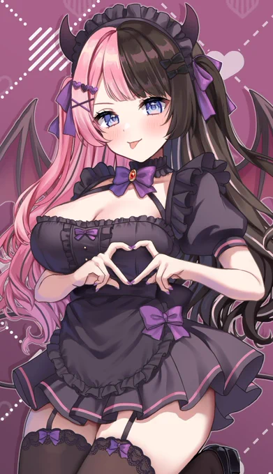 悪魔メイドなひなーのはいかがですか#ひなのの絵なの 
