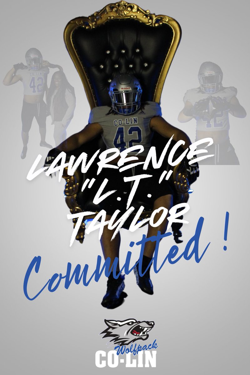 Lawrence βLTβ Taylor (@ltaylor_42) on Twitter photo After lotβs of prayers and consideration iβve decided to commit to <a href="/CoLinFootball/">Co-Lin Football</a> 100% Commited <a href="/Bartlett_FB/">Bartlett Panthers Football</a> <a href="/coachgordon1/">Matt Gordon</a> <a href="/CoachMDavis12/">Micah Davis</a> <a href="/CoachCSmithBHS/">Chris Smith</a> <a href="/Coach_Pope/">Christopher Pope M.A.Ed/M.A.T.</a> <a href="/coachbowdenBHS/">Ben Bowden</a> After lotβs of prayers and consideration iβve decided to commit to <a href="/CoLinFootball/">Co-Lin Football</a> 100% Commited <a href="/Bartlett_FB/">Bartlett Panthers Football</a> <a href="/coachgordon1/">Matt Gordon</a> <a href="/CoachMDavis12/">Micah Davis</a> <a href="/CoachCSmithBHS/">Chris Smith</a> <a href="/Coach_Pope/">Christopher Pope M.A.Ed/M.A.T.</a> <a href="/coachbowdenBHS/">Ben Bowden</a>