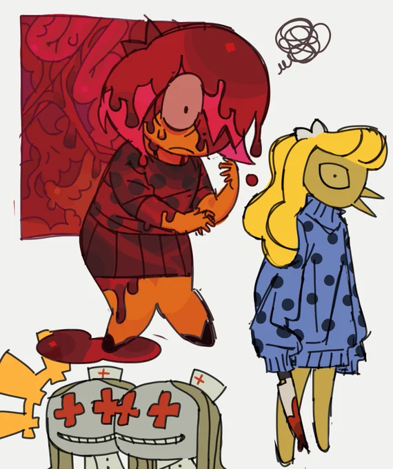 doodles of anthology of the killer. this game rules