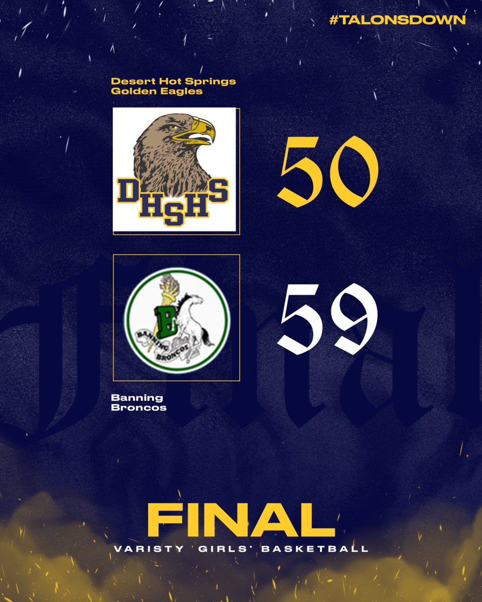 The girls lost to Banning in Overtime