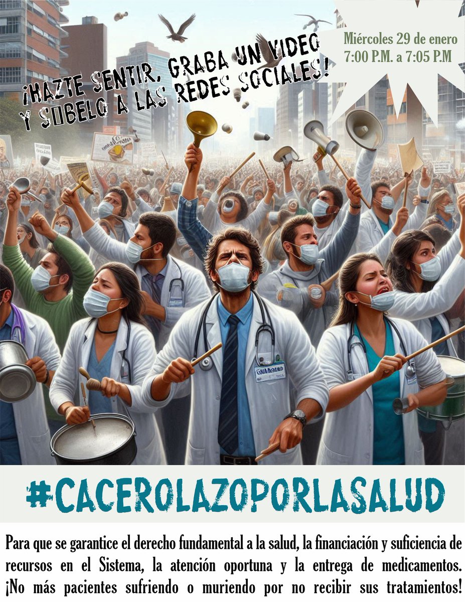 <a href="/RonnySuarez_/">Ronny Suárez Celemín</a> <a href="/CConstitucional/">Corte Constitucional</a> <a href="/MinSaludCol/">MinSalud Colombia 🇨🇴</a> #LosPacientesTeníanRazón este miércoles #CacerolazoPorLaSalud.