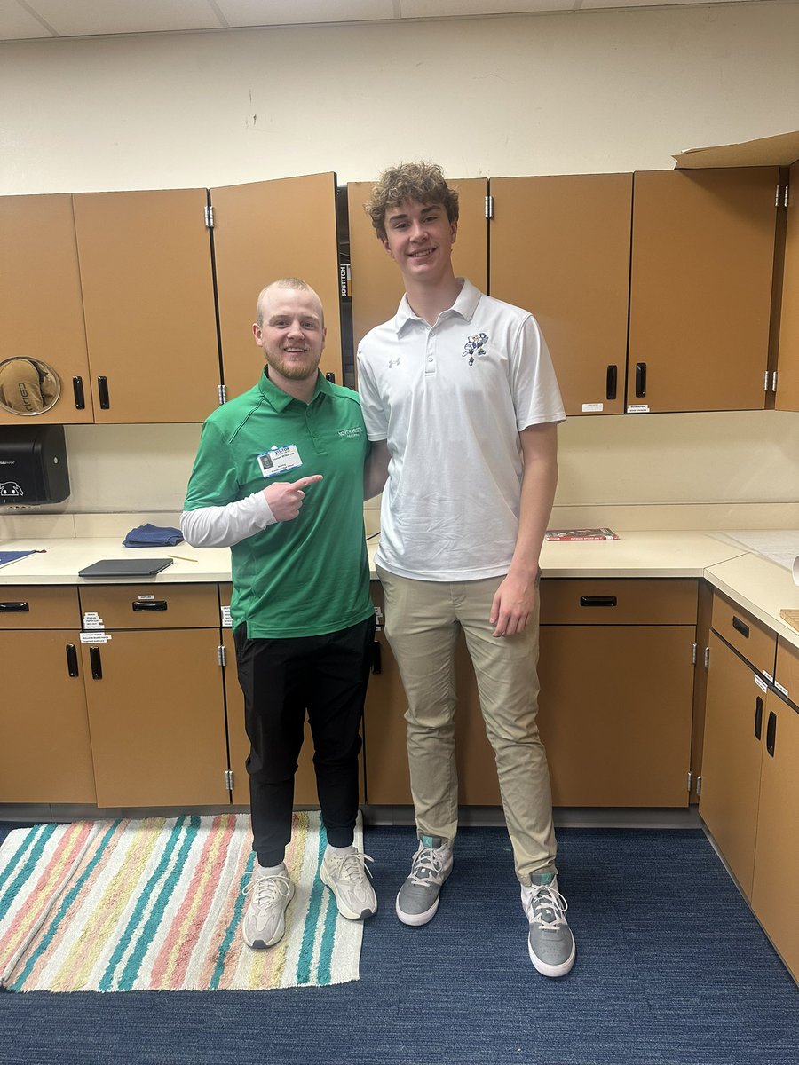 CalebDunn2026 (@calebdunn2026) on Twitter photo Appreciate you taking the time
to stop by and visit today <a href="/CoachWilk0/">Keaton Wilkerson</a>
<a href="/UNDfootball/">North Dakota Football</a> and thank you for the junior day invite. Appreciate you taking the time
to stop by and visit today <a href="/CoachWilk0/">Keaton Wilkerson</a>
<a href="/UNDfootball/">North Dakota Football</a> and thank you for the junior day invite.