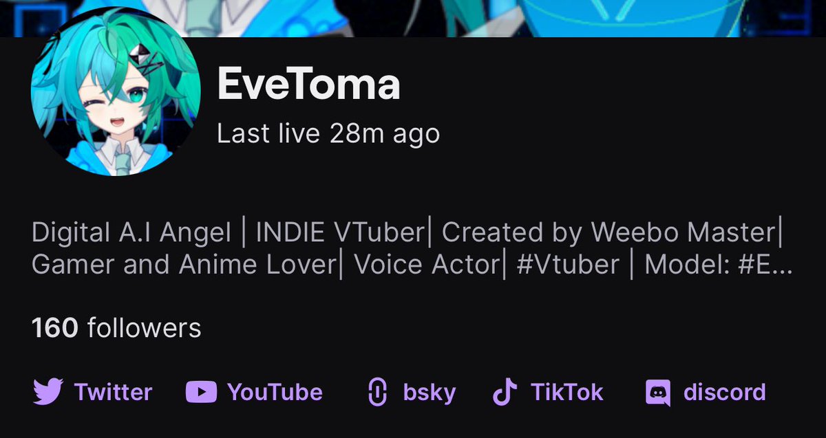 EveToma_VT's tweet photo. Met a milestone and we are growing every single day reaching new viewers and creating a larger empire full of love 💕 thank you deeply from the bottom of my heart. 

#twitch #twitchstreamer #TwitchStreamers
#ENVtuber #Vtuber #TuberEN #VtuberUprisings https://t.co/i1uCvm0uac