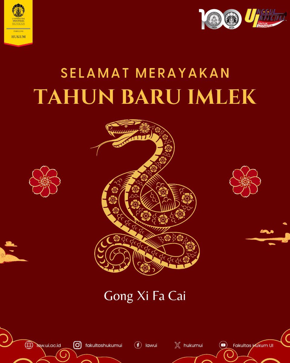 Selamat merayakan Imlek 2025! Semoga Tahun Baru Imlek 2025 membawa kedamaian, kemakmuran, dan kesuksesan bagi kita semua. Gong Xi Fa Cai