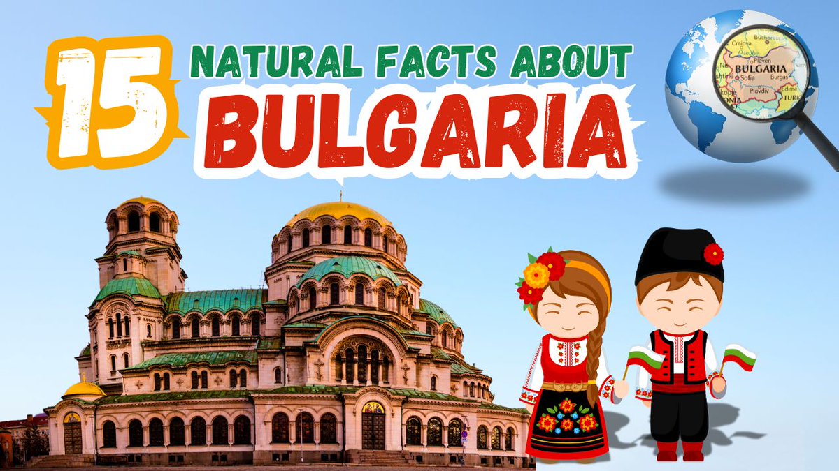 HiddenGemsReal's tweet photo. 15 Natural Facts About Bulgaria | Hidden Gems
Watch it here: https://t.co/NkcC8xZVAc
Bulgaria is a country of stunning natural beauty and fascinating Hidden Gems.
#explorebulgaria #hiddengems #traveltipsbulgaria #balkanwonders #sofia #placestovisitinbulgaria #thingstodo... https://t.co/WxAYw8zukC