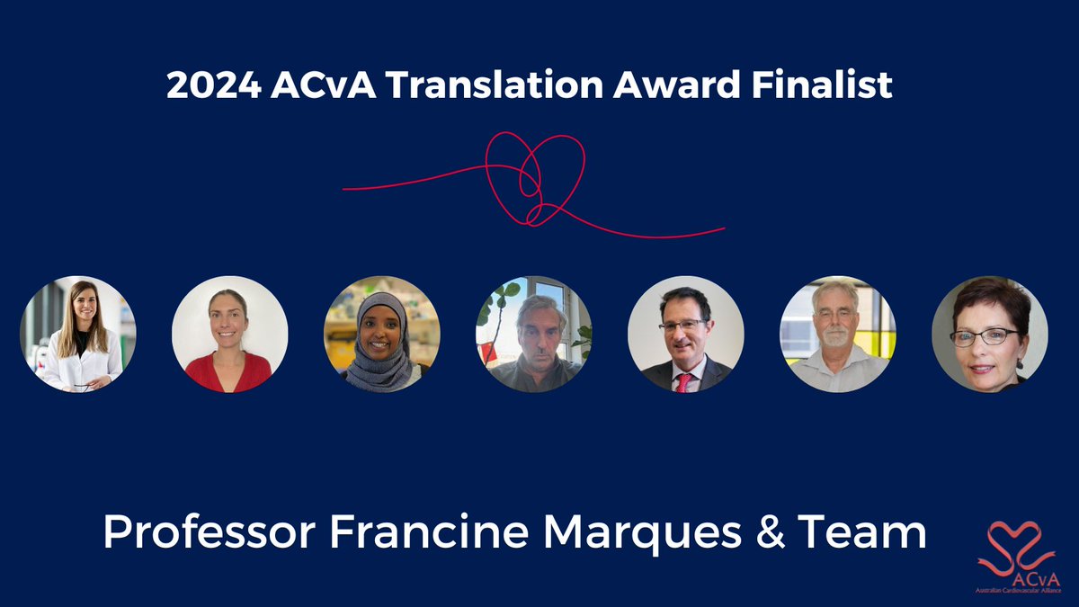 ACvA (@ozcva) on Twitter photo 🎉Congratulations to 2024 Translation #ACvAAwards Finalist <a href="/FZMarques/">Prof Francine Marques</a> & Team whose pioneering research unveils how substances produced by gut microbes can be effective in lowering blood pressure.
ozheart.org/2024-acva-awar…
<a href="/Monash_Science/">Monash Science</a> <a href="/kovacic_jason/">Prof Jason Kovacic</a> 🎉Congratulations to 2024 Translation #ACvAAwards Finalist <a href="/FZMarques/">Prof Francine Marques</a> & Team whose pioneering research unveils how substances produced by gut microbes can be effective in lowering blood pressure.
ozheart.org/2024-acva-awar…
<a href="/Monash_Science/">Monash Science</a> <a href="/kovacic_jason/">Prof Jason Kovacic</a>