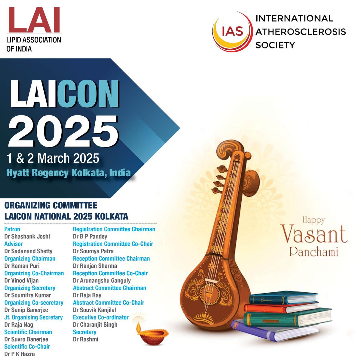 We are delighted to invite you to LAICON 2025 National at Kolkata 
Registration open now with limited seats 

forms.gle/mhQnEFpw38qyN7…