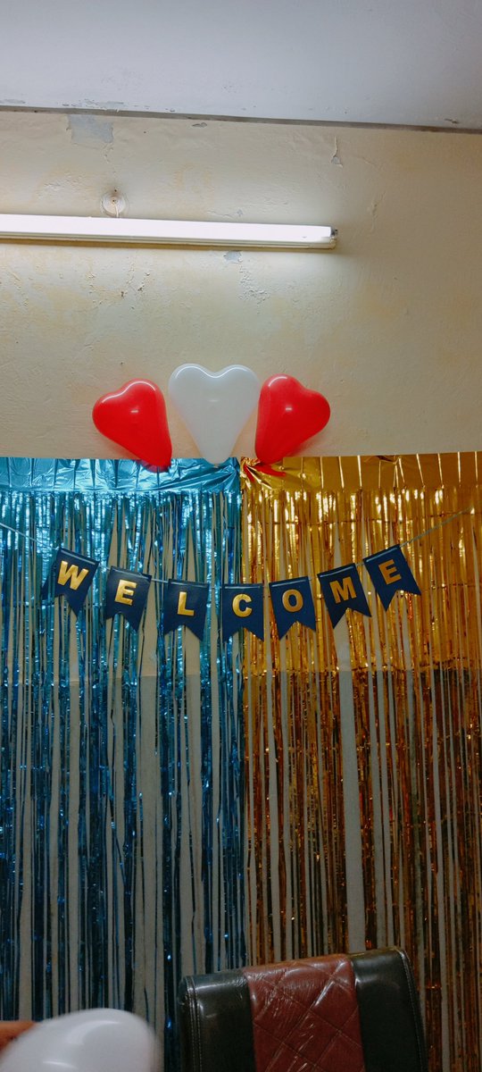 's tweet image. RJS mam के स्वागत की तैयारी जोरों पर।
#CivilJudge