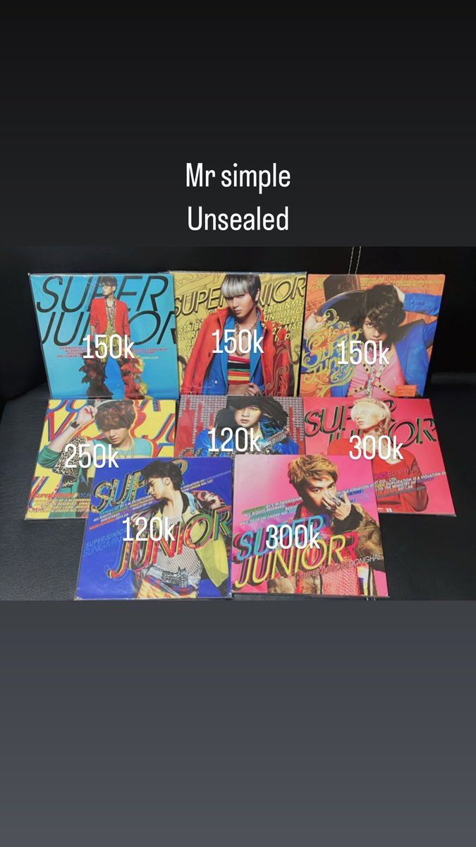 femmli_elf's tweet photo. WTS Super Junior Mr Simple Unsealed https://t.co/hheoSVbr33