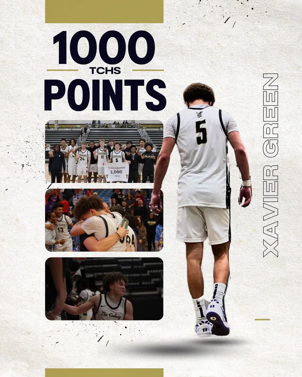 Junior Xavier Green hit his 1000-point milestone in The Colony’s 74-59 victory over Highland Park.
