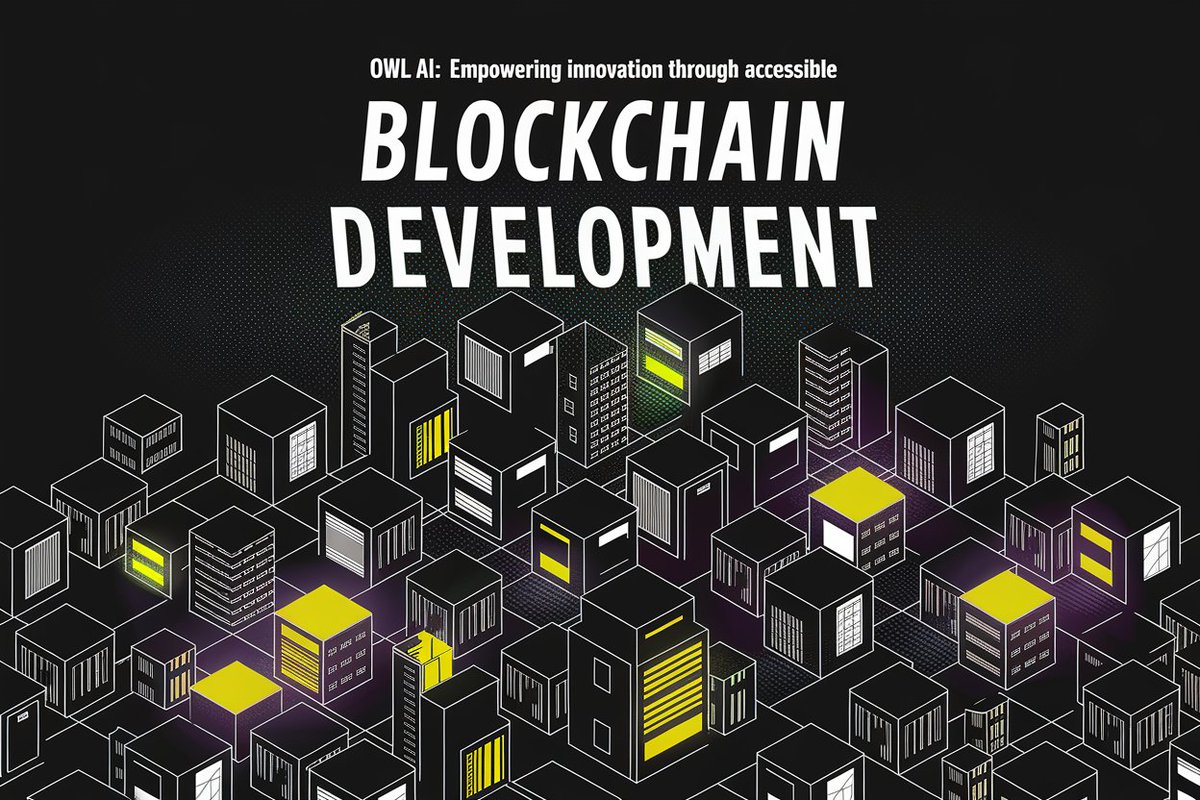 OwlAiLabs's tweet photo. 🎯 12/ Our Vision

Our mission is to make blockchain development accessible to everyone—empowering businesses, startups, and individuals to innovate without limits.

#Innovation #Web3 #AI #OwlAI https://t.co/CWXabooNaR