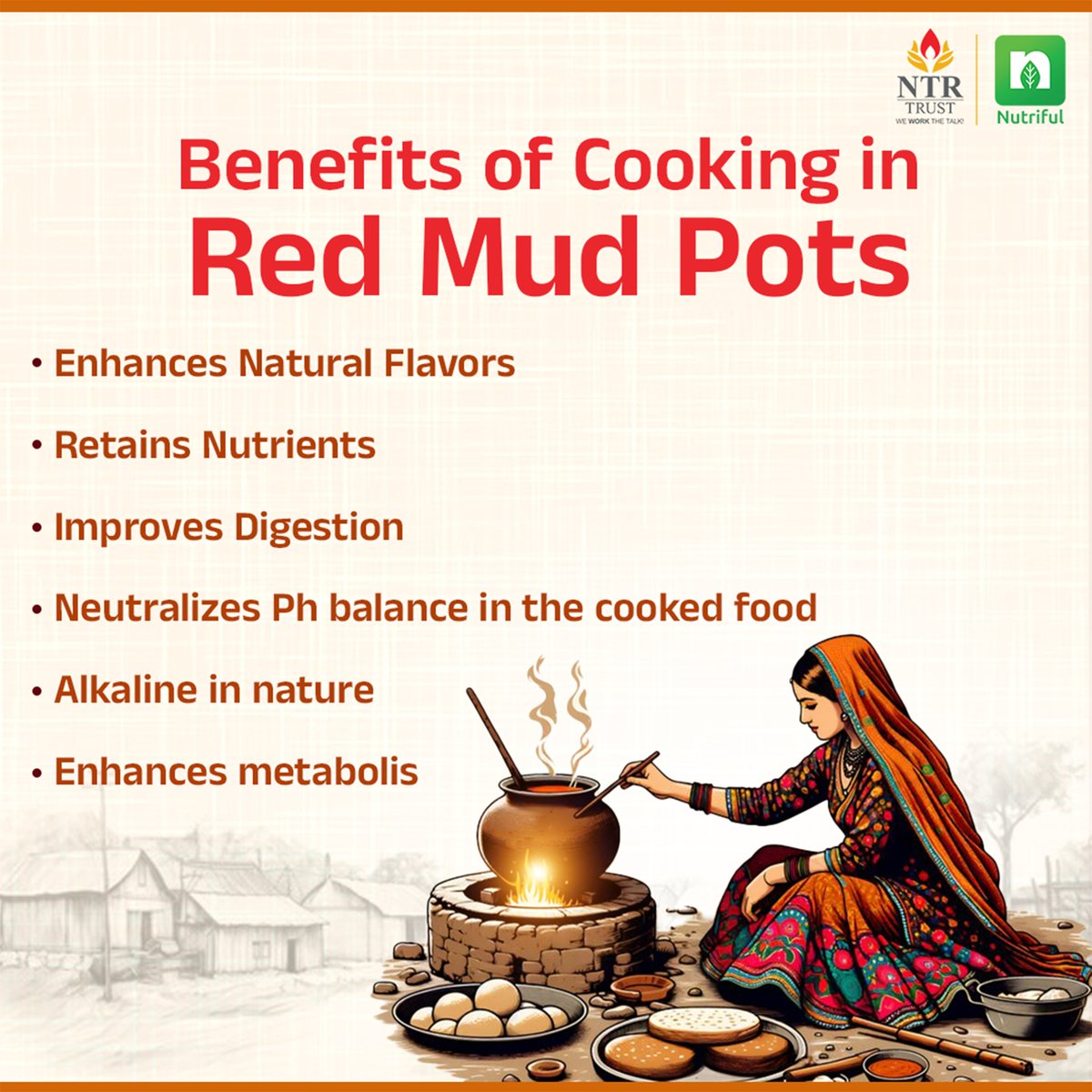 nutrifulfit's tweet image. *Traditional Cooking, Timeless Benefits!*
#TraditionalCooking #EarthenPot #HealthyLiving #OrganicLifestyle #ClayPotCooking #DesiCooking #SustainableLiving #HealthyEating #ClayPotCooking #HealthyLiving #TraditionalTaste #SustainableLiving