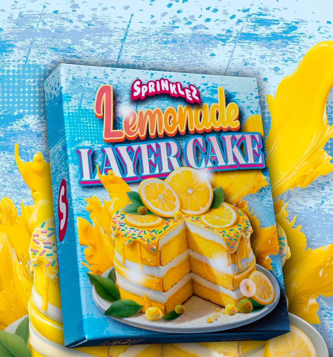 smokesprinklez's tweet photo. Lemonade Layer Cake 🍋 #Sprinklez #SOE #Za https://t.co/O7MBkSNXvu
