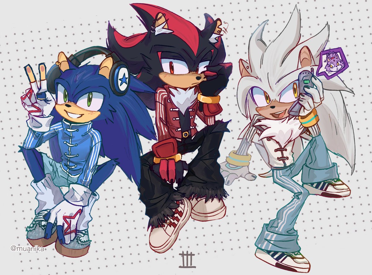 #SONIC #sonicthehedgehog #sonadow #ShadowTheHedgehog #SilverTheHedgehog 
SSS⭐️🦔