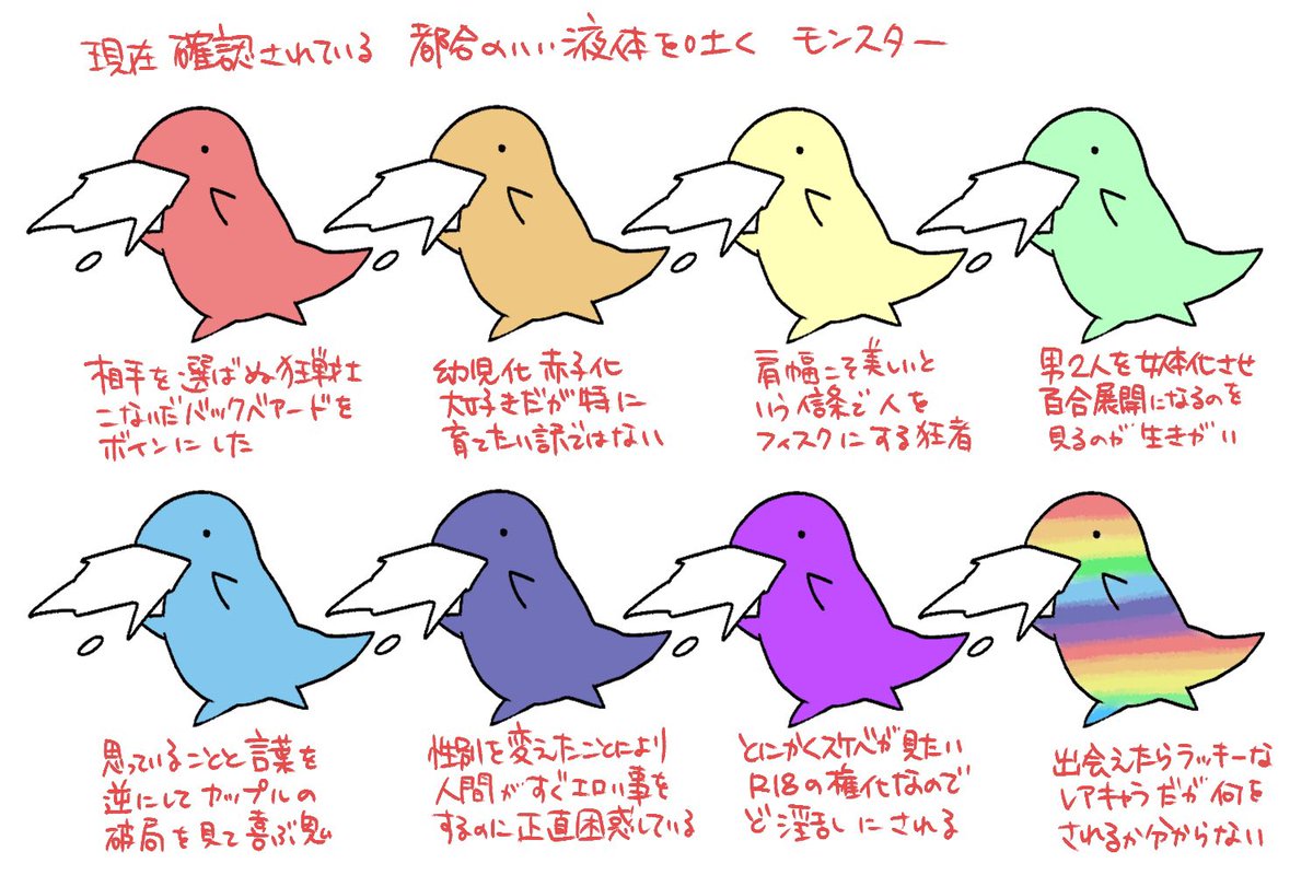 現在こんだけおるあいつ(全部お前のさじ加減やないか) 