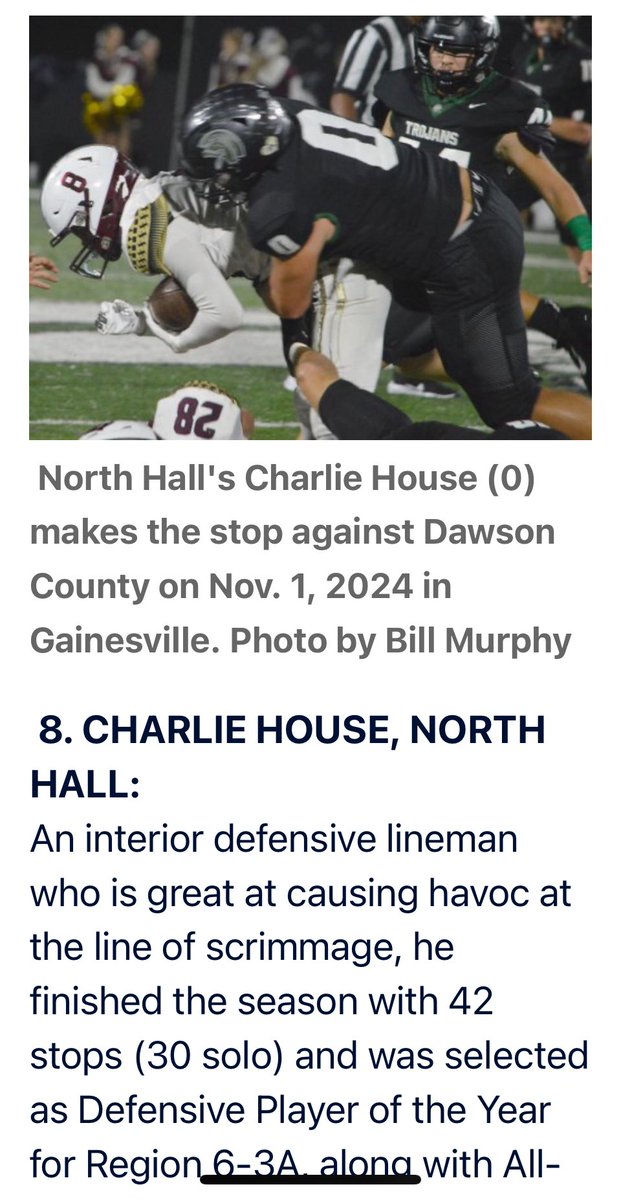 Thanks <a href="/gtimessports/">The Times Sports</a> for naming me as one of The Top Ten unsigned players.  
<a href="/NEGARecruits/">Northeast Georgia Recruits</a> <a href="/RecruitNE_GA/">RecruitNE_GA</a> 
<a href="/SoutheastElite_/">Southeast Elite Prospects</a>