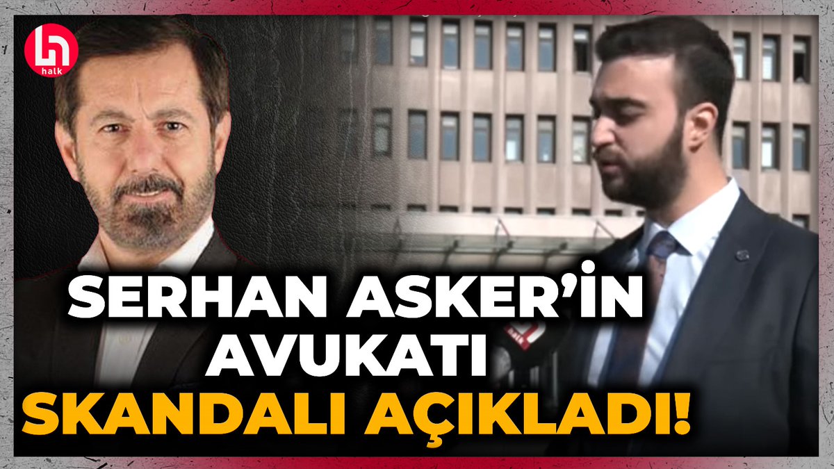 halktvcomtr's tweet photo. Serhan Asker'in avukatı Halk TV'de skandalı açıkladı! Dosya terör savcılığında açılmış!

İZLEMEK İÇİN TIKLAYIN: https://t.co/bF3uYnwI1u https://t.co/RlWJO8HgBO