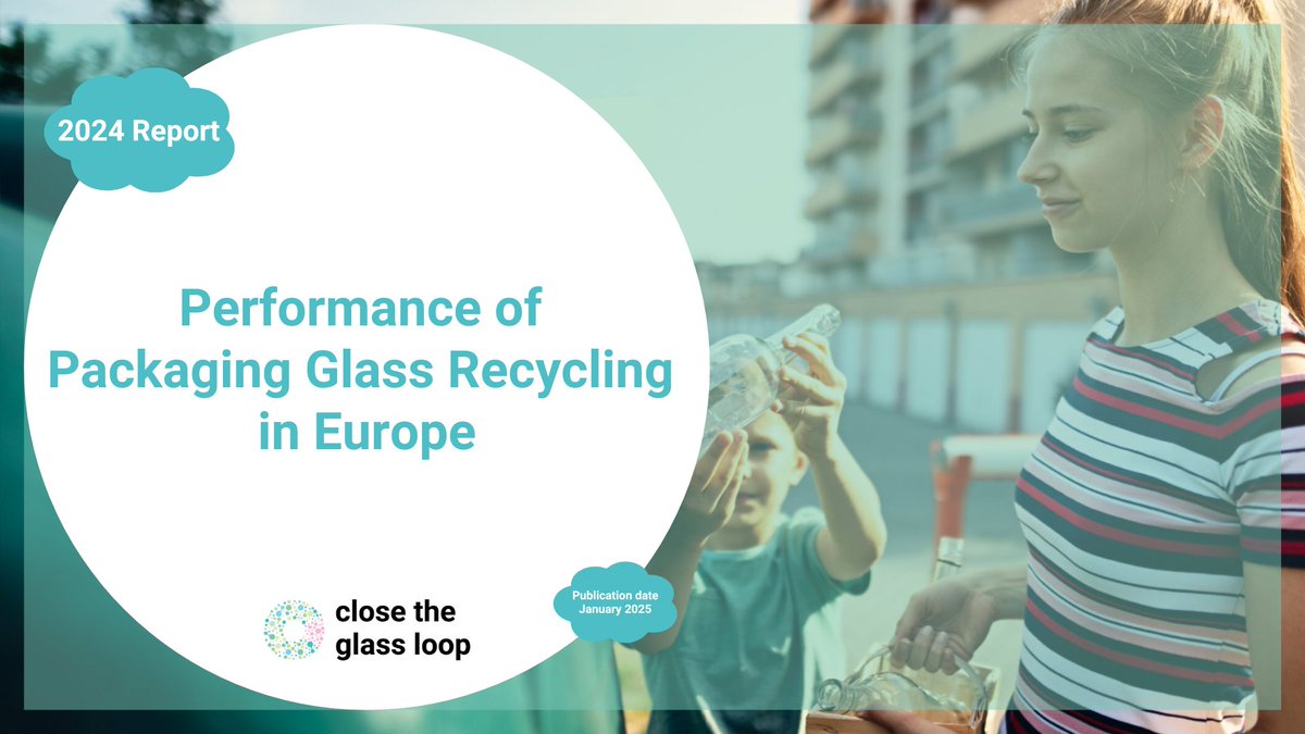 🚨 New #CloseTheGlassLoop report alert! 🚨

Close the Glass Loop has unveiled the most comprehensive report to date on the Performance of Packaging Glass Recycling in Europe. 🔎

For more information and to access the full report, visit 👉 lnkd.in/ecx5H8uE