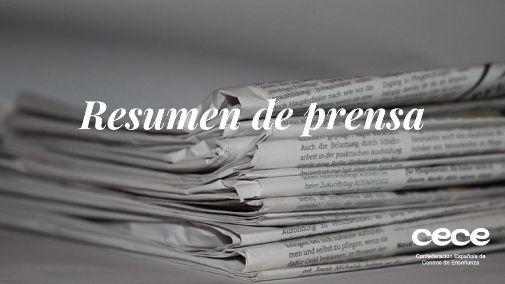 Resumen de prensa 29 de enero. Hoy destacamos:
➡️Patronales critican que el «bloqueo» de sindicatos deja el convenio de Educación Infantil en un «callejón sin salida»
➡️La tasa de abandono escolar en España alcanza un mínimo histórico
mailchi.mp/c38def178288/r…