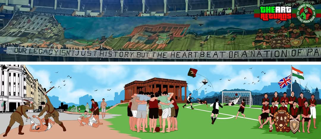 Mariners' Base Camp - Ultras Mohun Bagan tweet media