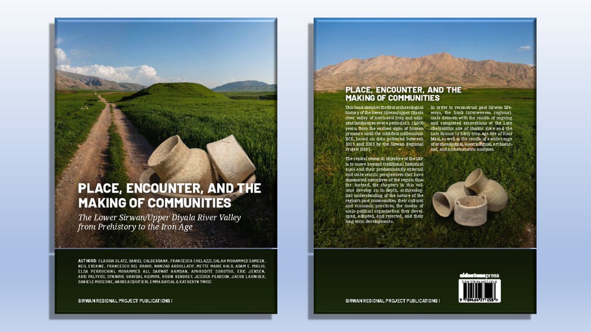 ⭕️ 📚 ⓃⒺⓌ 𝐏𝐮𝐛𝐥𝐢𝐜𝐚𝐭𝐢𝐨𝐧𝐬 📚  Place, Encounter, and the Making of Communities. The Lower Sirwan/Upper Diyala River Valley from Prehistory to the Iron Age
PDF: free download and read online: 📥PDF 📁👇
ℹ️ sidestone.com/books/place-en…
ℹ️ sidestone.com/openaccess/978…