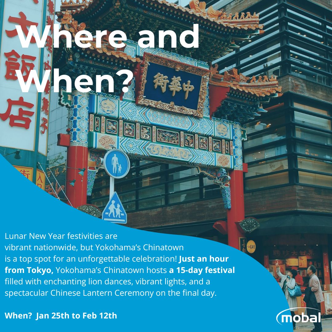 Celebrating the Lunar New Year with joy and tradition! From the vibrant festivals in Yokohama to the peaceful temples in Kyoto, Japan offers the perfect blend of culture and celebration. 

#theyearofthedragon #lunarnewyear #japan #yokohama #kyoto  #esim #wifi #chinesenewyear