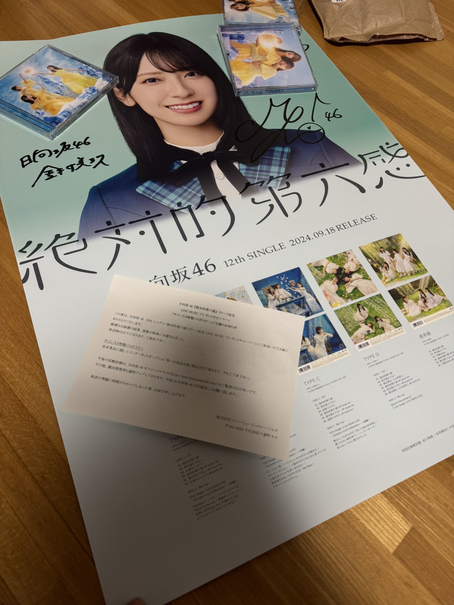 日向坂46 - 日向坂46 絶対的第六感 金村美玖 チュウ 封入の通販