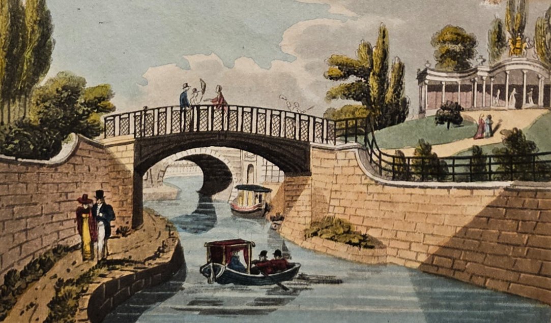 Happy #ChineseNewYear- as well as tea and china, there are glimpses of chinoiserie in Bath if you know where to look.  This chinoiserie bridge is in Sydney Gardens and on our Pulteney Estate walks (from the Mirror of  Mirth exhibition <a href="/VictoriaArtBath/">Victoria Art Gallery</a>) #visitbath #bathguides