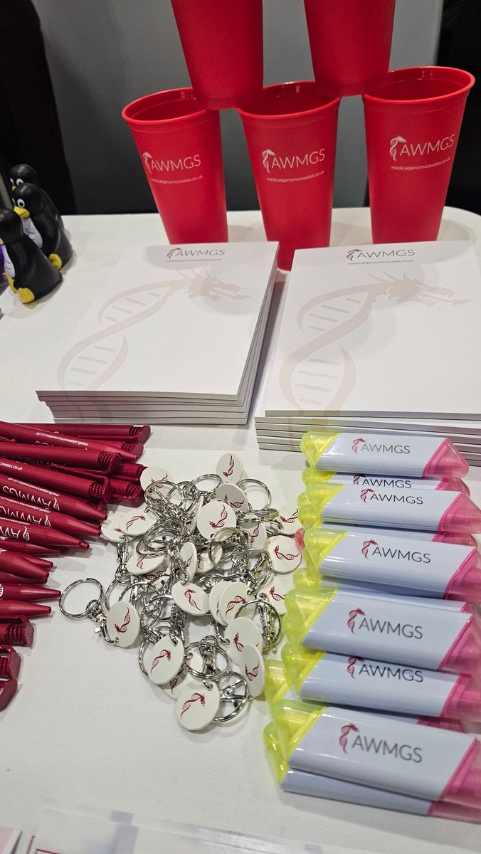 We've been busy setting up &amp; are ready to go here at #FOG2025.  Find us on stand 164 - come and say hi and find out more about #genomics in Wales <a href="/MedGenWales/">The All Wales Medical Genomics Service</a> <a href="/ResearchWales/">Health and Care Research Wales</a> <a href="/GenomicsWales/">Genomics Partnership Wales (GPW)</a> 🧬