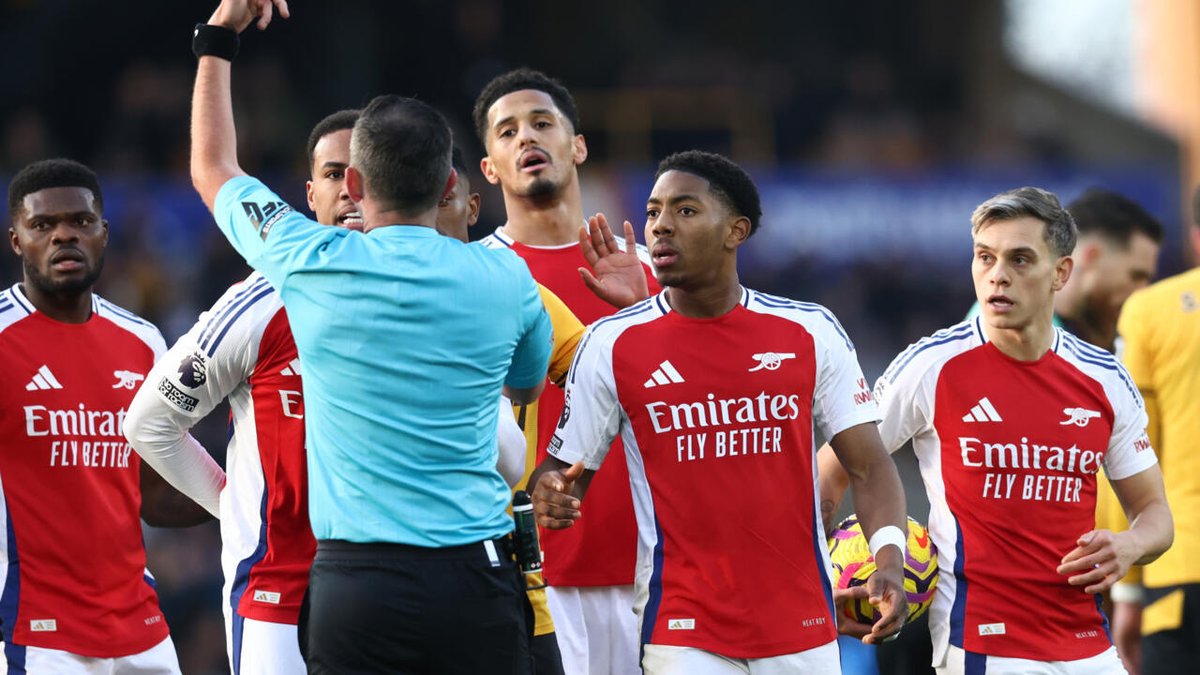 101greatgoals's tweet image. Lewis-Skelly's controversial red card he received against Wolves has been successfully overturned!

Thoughts? 🤔

#Arsenal | #lewisskelly | #PGMOL |