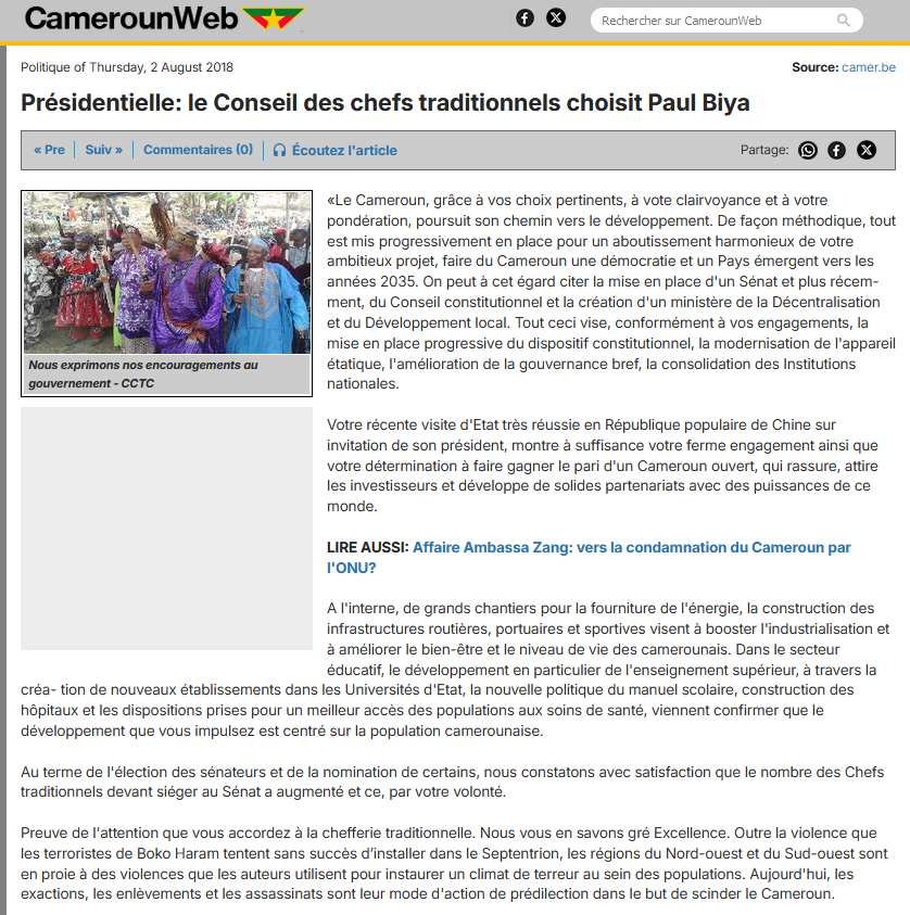 jtchoufang's tweet photo. @Same_willo A toutes fins utiles, le #CNCTC avait été créé en 2010 et n'a pas connu beaucoup de changement dans son directoire, si ce n'est la disparition en 2021 de son président seulement remplacé le 27/01/2025.
En 2018, le #CNCTC soutenait déjà #BIYA.
https://t.co/sQ5K7bvtNk https://t.co/Kpvk279uWZ