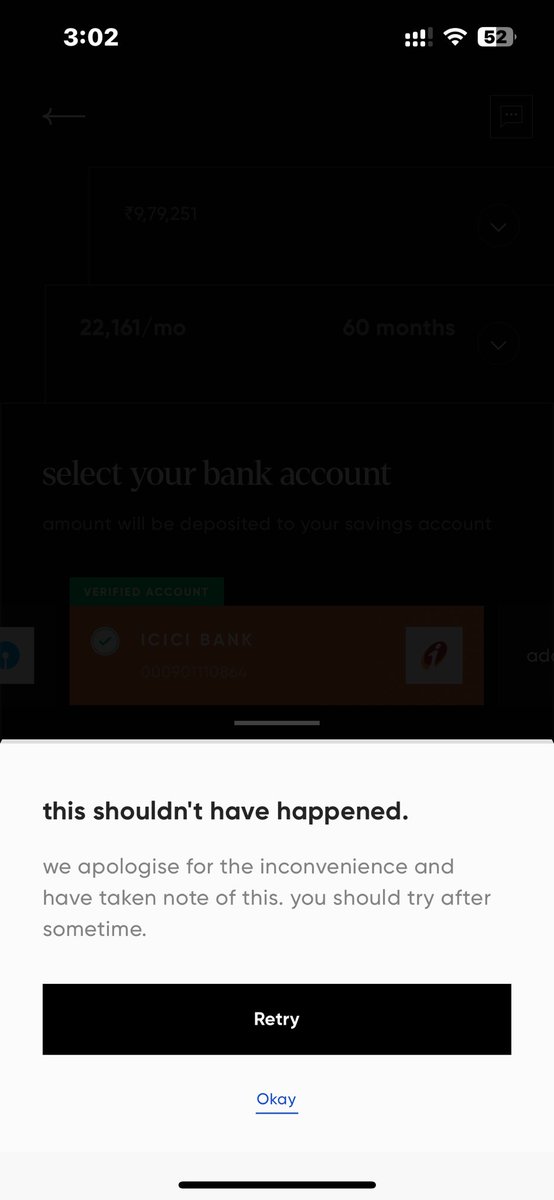 #cred after more than a month, finally could cross the hurdle of video kyc for CRED cash. And now I am again stuck here …