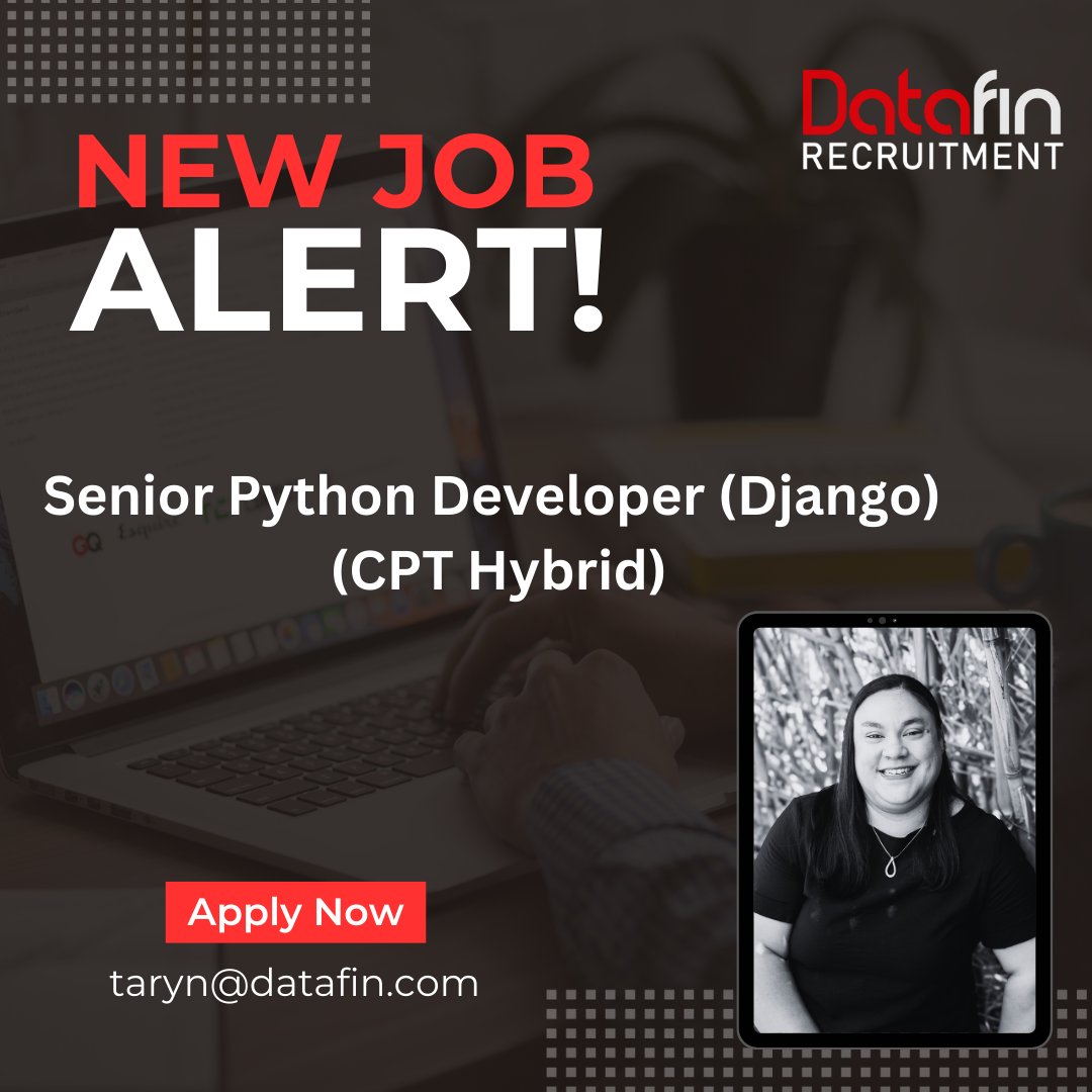 DatafinSA's tweet image. DRIVE the transformation of an existing insurance platform of a reputable Financial Services Provider seeking your expertise as a Senior Python Developer.
Apply here - datafin.com/job/senior-pyt…
#seniorpythondeveloper #datafinrecruitment