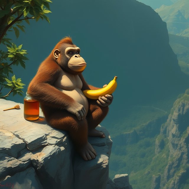 DonkeyKongNTD's tweet image. 🍌Time to relax &amp;amp; enjoy the days accomplishments🍌

        Just look at it—juicy, sweet, and ripe to perfection! Every bite is a burst of infinity that makes all the hard work feel worth it. I've swung through the jungle, climbed the highest trees, and faced every challenge just…