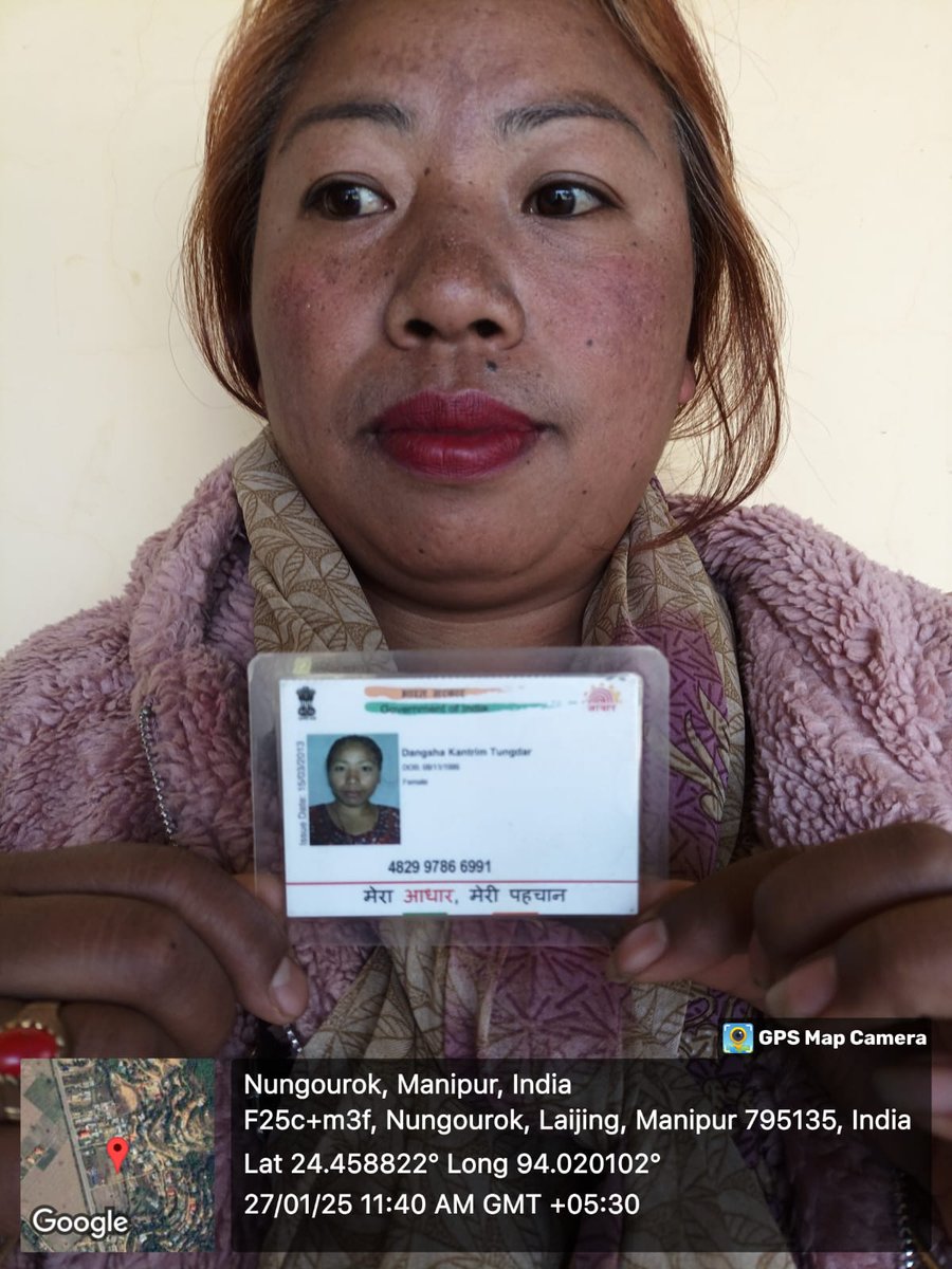 IntouchService1's tweet image. Assessment under Scheme name @PMKVY_-4.0-CSCMSP at location Tengnoupal MANIPUR, Date- 27-01-2025, Batch ID -2915303TP: Manipur Society for Skill Development, Assessor Name: Sagolsem Ranjanami Chanu
@TextileSSC
@NSDCIndia
@PMOIndia
@MoRD_GoI
@IMgnrega
@_DigitalIndia