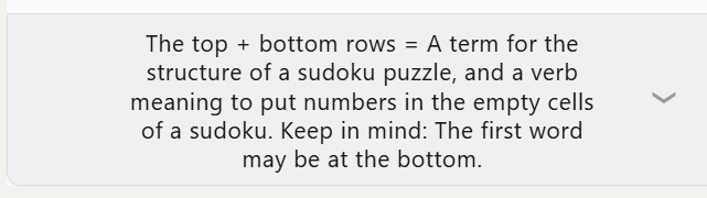 JustDoingMaths's tweet photo. Loved the sudoku question on today's @LinkedIn cross climb. My mind went straight to @crypticcracking when solving it. https://t.co/CPlLuoITGY