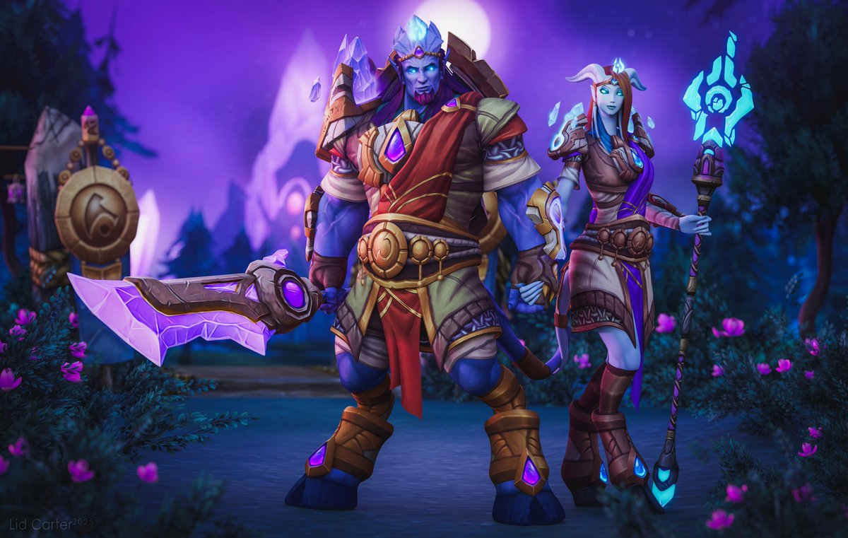 lidcarter's tweet photo. "You will protect me, and I will protect you." 🌠

#worldofwarcraft #draenei https://t.co/SlvgOsADEr