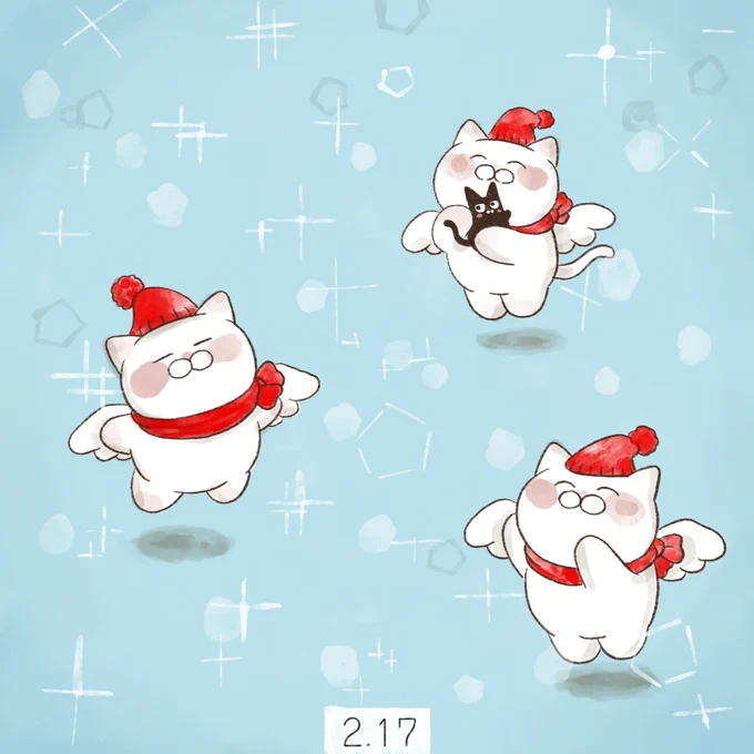 2月17日【天使のささやきの日】天使の囁きとは、空気中の水蒸気が凍ってできるダイヤモンドダストのことで、1978年2月17日に北海道幌加内町母子里の北海道大学演習林で最低気温氷点下41.2℃を記録したことに由来します。(天使の囁き記念日) 