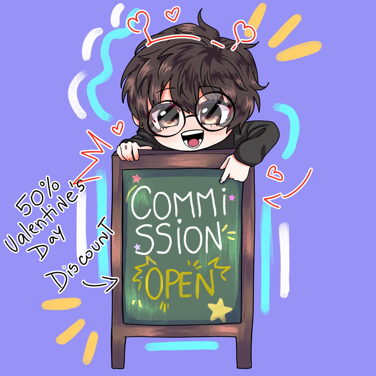 hay descuentos de san Valentín! por si gustan un dibujo con su pareja, o un dibujo de sus ships :3 
en mi perfil encontraran el link!

#commissionsopen #valentinesday2025 #CommissionDiscount #love #originalcharacters