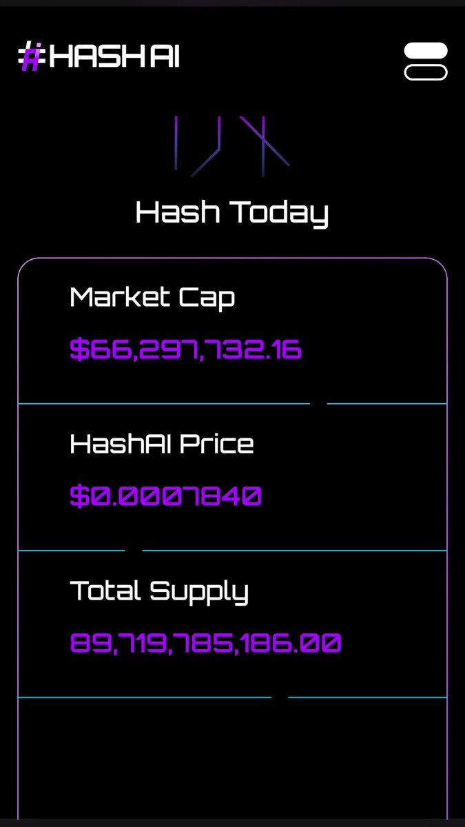 Run_my_Crypto's tweet image. I love the market cap on this project and the power behind it ! #Microcap Season !#HASHAI