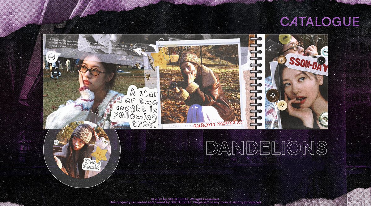 ᯓᡣ𐭩 . . Retweet this if u want layout "DANDELIONS" by <a href="/sherealest/">Sheryl.</a>
