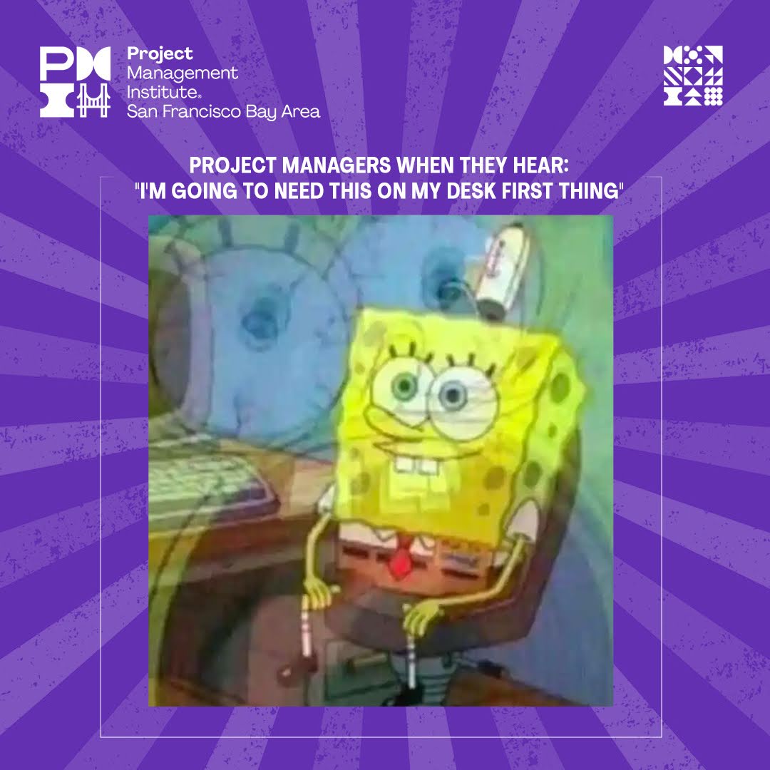 PMISFBAC's tweet image. I’m going to need this first thing&apos;—because Project Managers are magicians, right? 🪄✨

Shoutout to everyone making it happen!

#PMLife #DeadlineDrama #ProjectManagementHumor