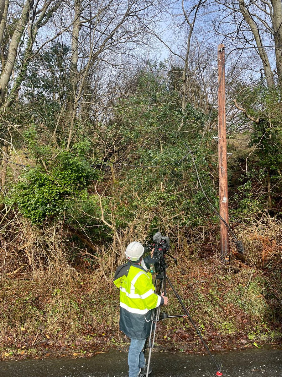 CorishFilms's tweet image. Our team has been on the ground this week with Openreach, capturing the impact of Storm Éowyn. Huge kudos to the Openreach crew for their relentless hard work to restore everything! 🙌 @WeAreOpenreach #Openreach #StormEowyn