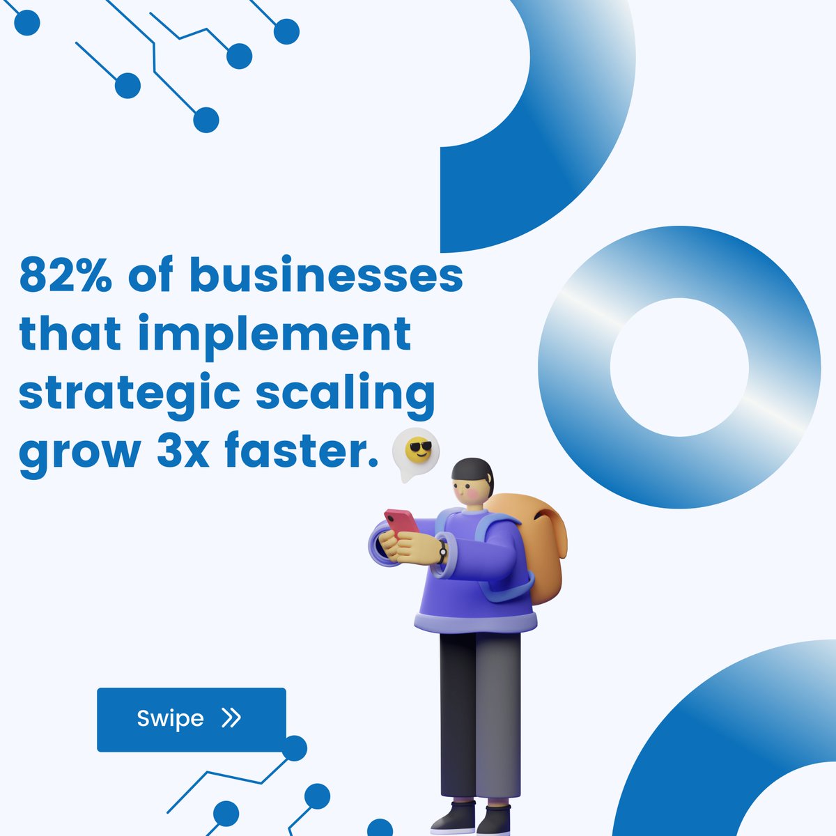 TechzoidNG's tweet image. 🚀 Don&apos;t let January slip away! Start 2025 strong with Techzoid and scale your business for success. 82% of businesses that implement strategic scaling grow 3x faster—set the pace now! 💼📈
#BusinessGrowth #ScaleUp #Techzoid #Success2025 #Entrepreneurship